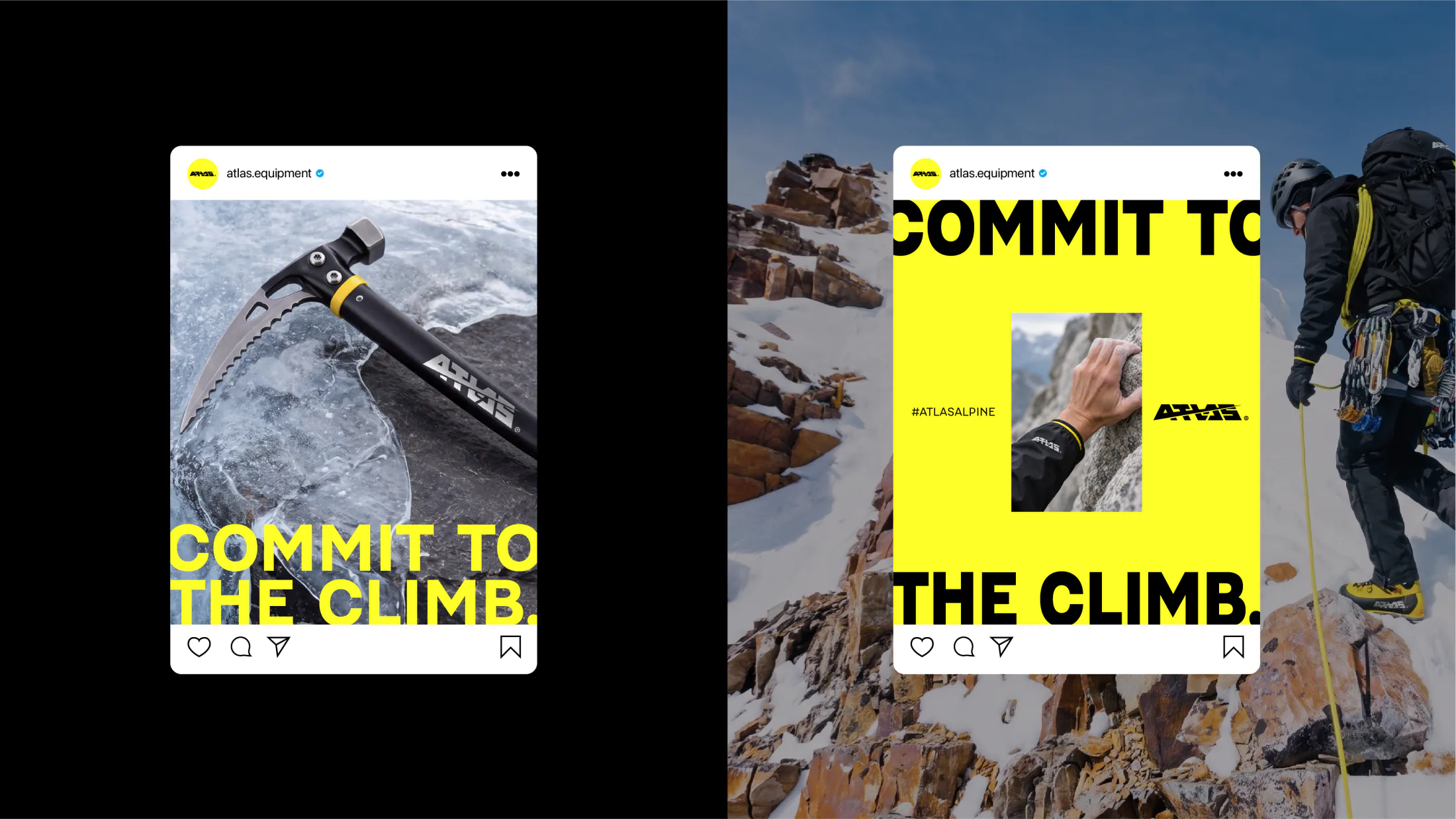 ATLAS - Mountaineering Brand Identity, visual 5 of 7