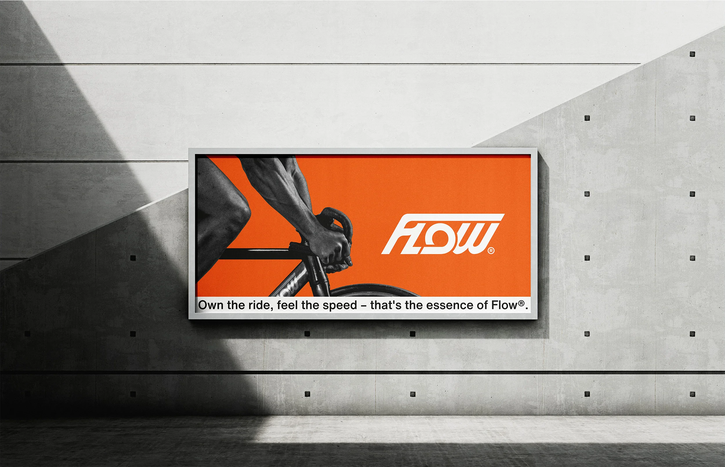 Flow - Cycling Brand Identity & Art Direction, visual 7 of 8