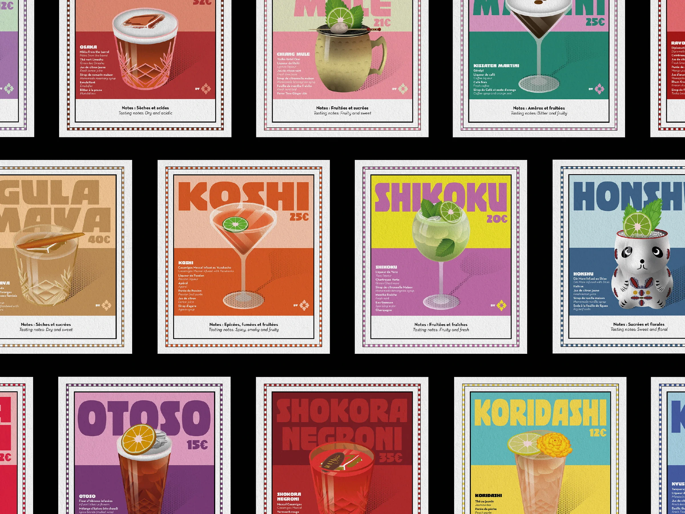 MAYABAY COCKTAIL MENU 2026 - Editorial Design by Maxime Romieu