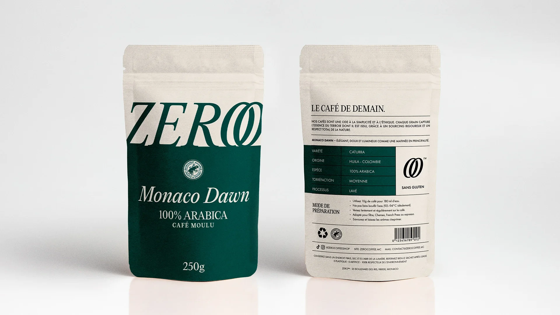 ZERO - Coffee Shop Visual Identity, visual 7 of 8